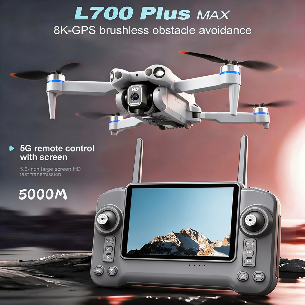 Drone Kit Professional - 2026 L700 Plus MAX GPS Drone