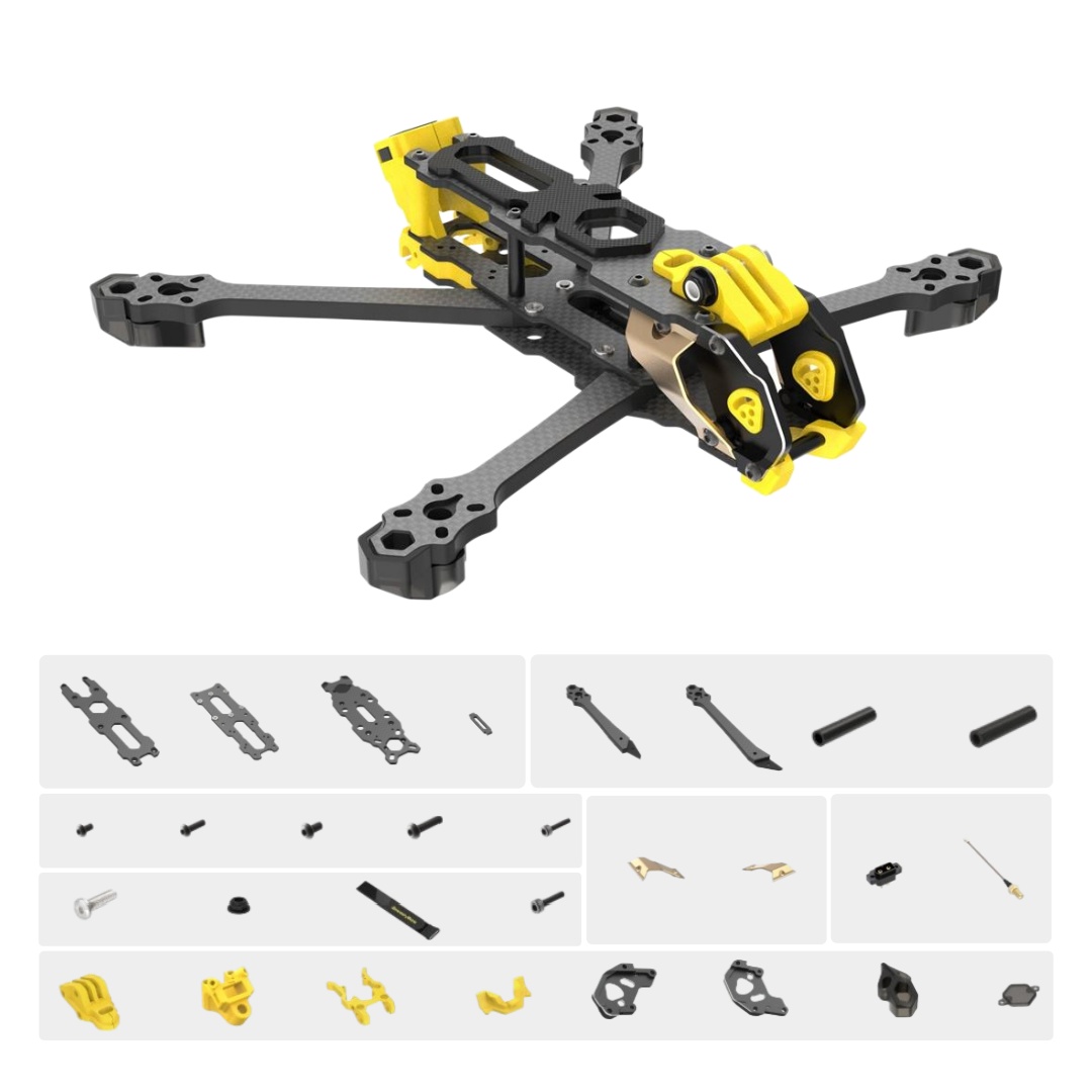 Mario 5 Frame Kit DC / XH Vers - Drone Kit Fpv ulasan dan harga