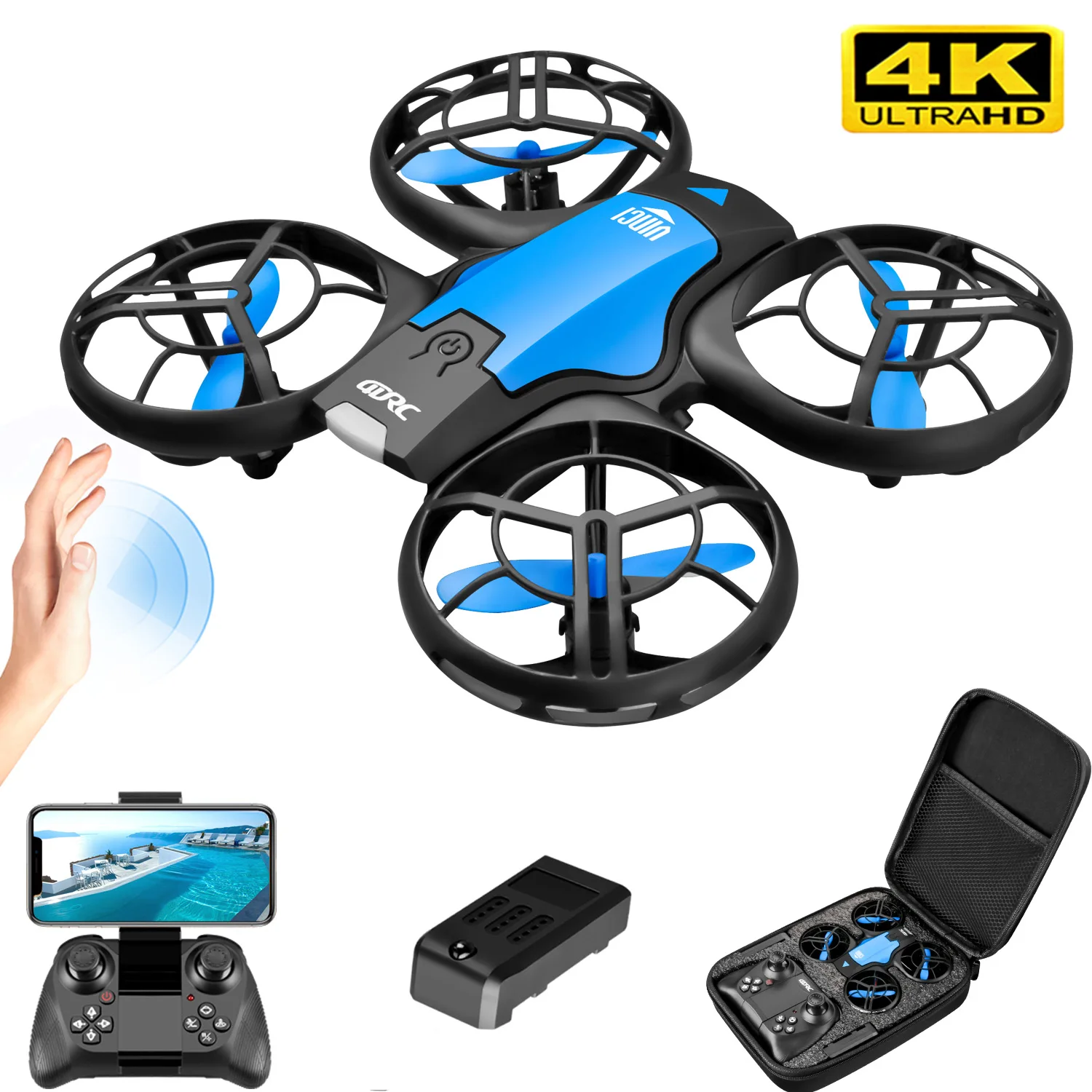 V8 New Mini Drone 4K Professio - Drone Kit Professional ulasan dan harga
