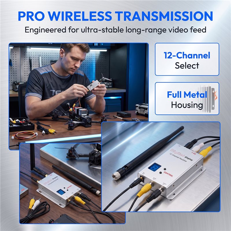 AS96-For FPV Video Transmitter - Drone Kit Fpv ulasan dan harga